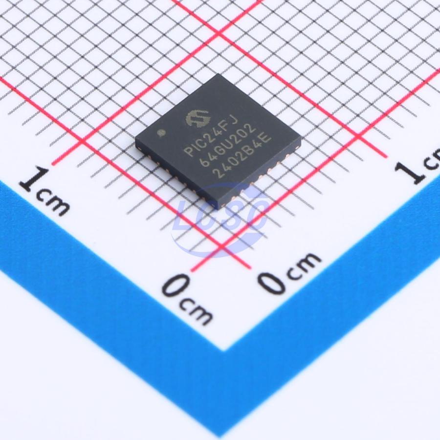 Microchip Technology PIC24FJ64GU202-I/ML