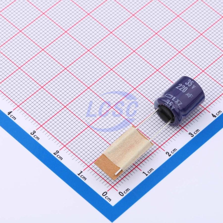 Nippon Chemi-Con ELXZ350ETD221MJC5S