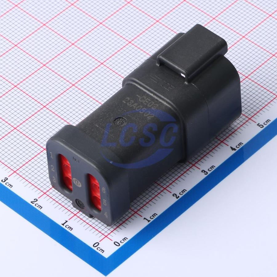 TE Connectivity DT04-6P-CE03